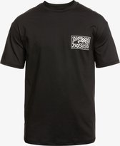 Quiksilver - UV Surf T-shirt voor mannen - Mix Session Korte mouw - UPF50 - Zwart - maat S