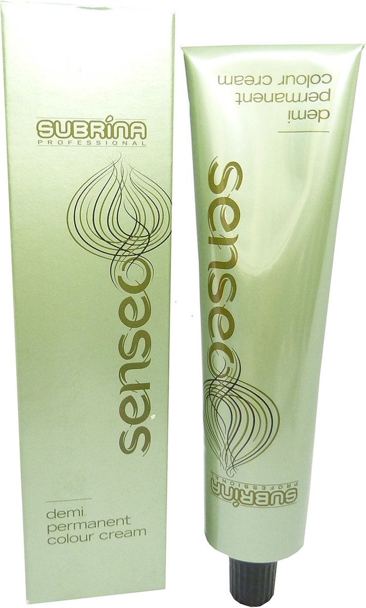 Subrina Senseo Demi Permanent Colour Cream Crème Haarkleur Kleuring 60ml - 07/75 Medium Blonde Brown Red / Mittelblond Braun Rot