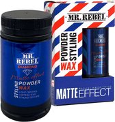 Haarpowder Wax 3 Stuks 60g - Haar Mannan Wax - Hair Powder Wax - Mr.Rebel Hair Powder Wax Matte Effect- Haar Wax - Haar Gel - Haar Wax - Hair Wax