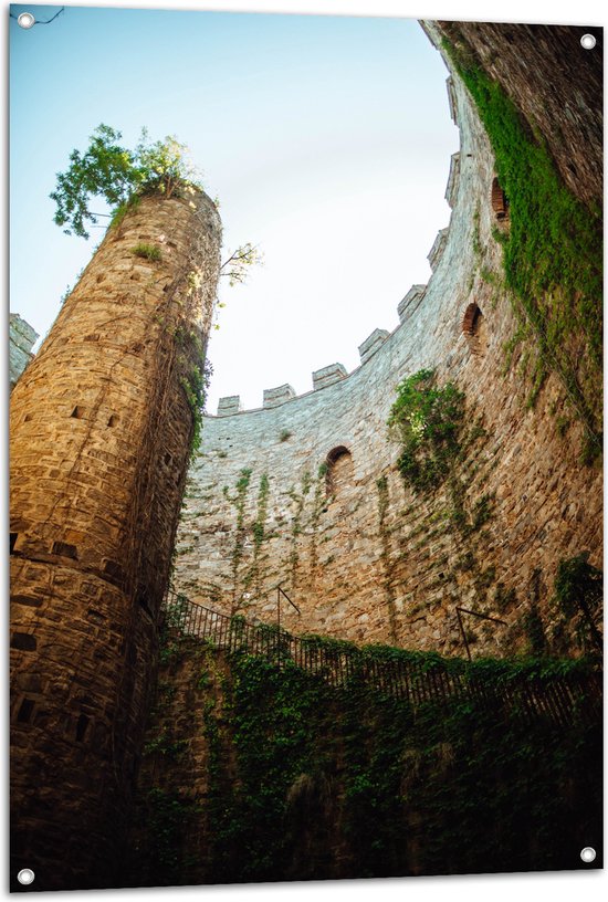 WallClassics - Tuinposter – Oud Monument - Istanbul - 80x120 cm Foto op Tuinposter (wanddecoratie voor buiten en binnen)