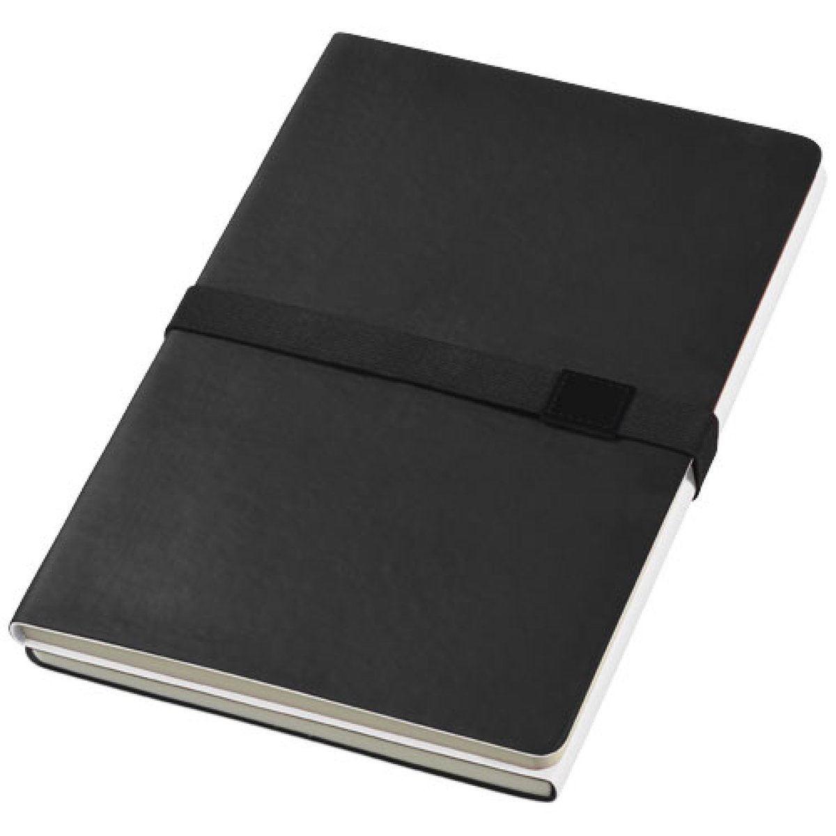 Doppio A5 notitieboek - journalboek - tweezijdig - zwart wit