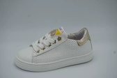 Develap 42740 witte sneaker gouden accenten (Maat - 29, Kleur - Wit)