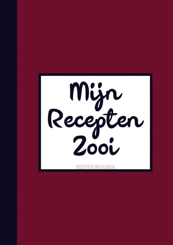Grappig Cadeau voor Mannen, Vriend, Vrouwen, Vriendin - Recepten Invulboek / Receptenboek -