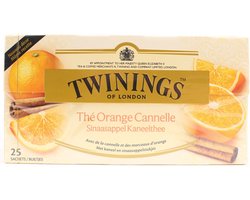 Twinings Thee Sinaasappel en Kaneel 25 zakjes