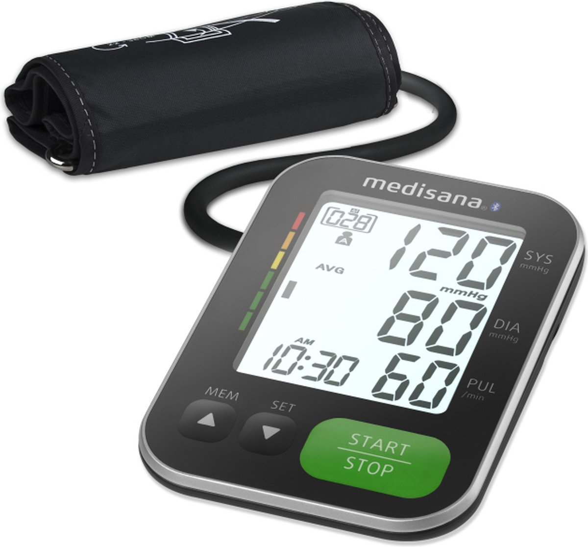 Medisana BU 570 Connect bovenarm bloeddrukmeter zwart | bol.com