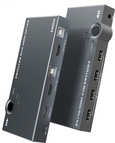 Commutateur KVM HDMI avec connexion USB