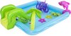 foto van Bestway Kinderzwembad met Glijbaan - Incl. Opblaas Waterspeelgoed - 239 x 206 x 86 CM - 308 L - Waterdieren