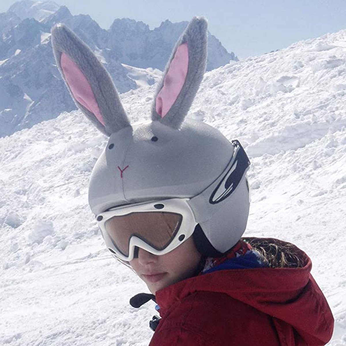 Geardeangloow Sneeuw Ski Helm Beschermer Creatief Wintersport Ski Helm Decoratie Zwart Kitten, Zwart en Wit Kat, 55-62 cm Geardeangloow Sneeuw Ski Helm Beschermer Creatief Wintersport Ski Helm Decoratie Zwart Kitten, Zwart en Wit Kat, 55-62 cm
