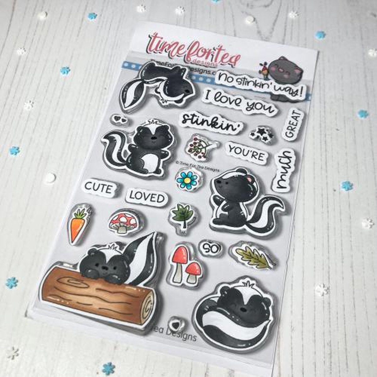 Stinkin' Cute Clear Stamps (T4T/794/Sti/Cle) (DISCONTINUED)