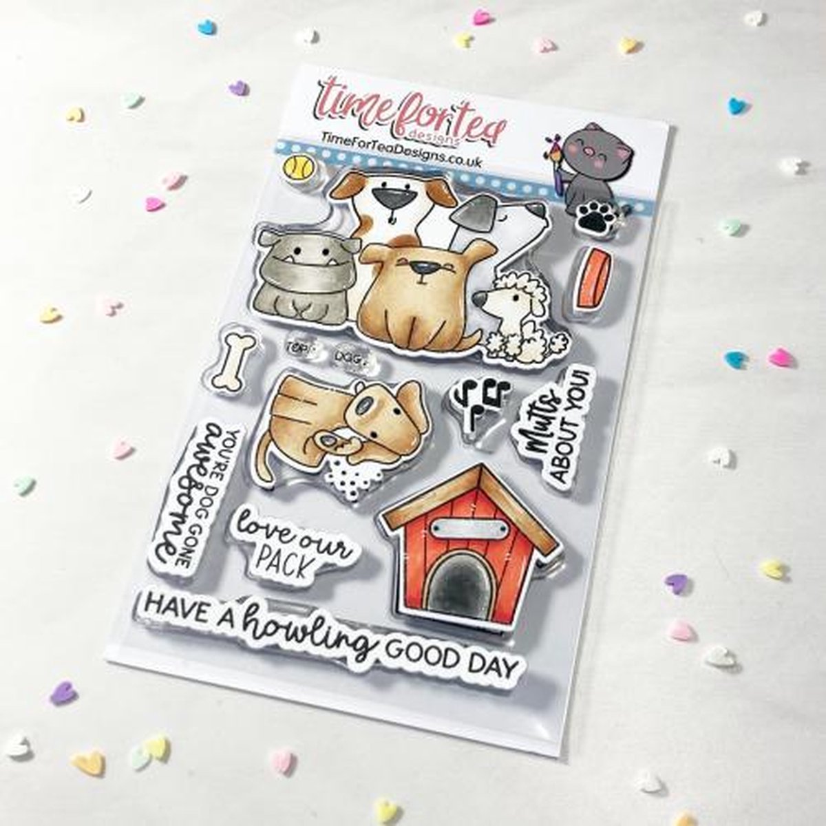 Dog Gone Mutts Clear Stamps (T4T/721/Dog/Cle) (DISCONTINUED)
