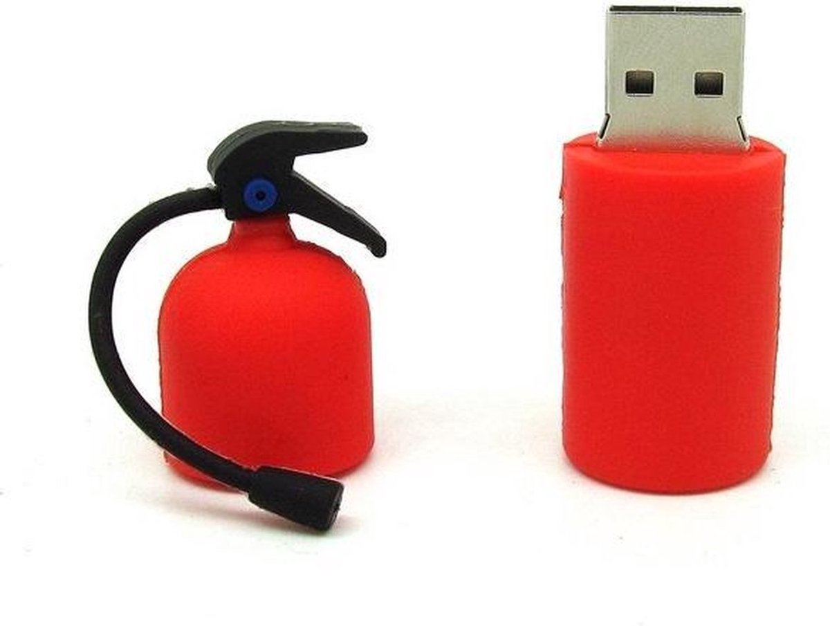 128GB 3.0 Brandblusser usb stick - brandweer usb stick,