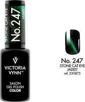 Victoria Vynn – Salon Gelpolish 247 Cat Eye Jadeit – Cat Eye Groen - groene metallic gel polish - gellak - lak - glitter - glitters - nagels - nagelverzorging - nagelstyliste - uv / led - nagelstylist - callance