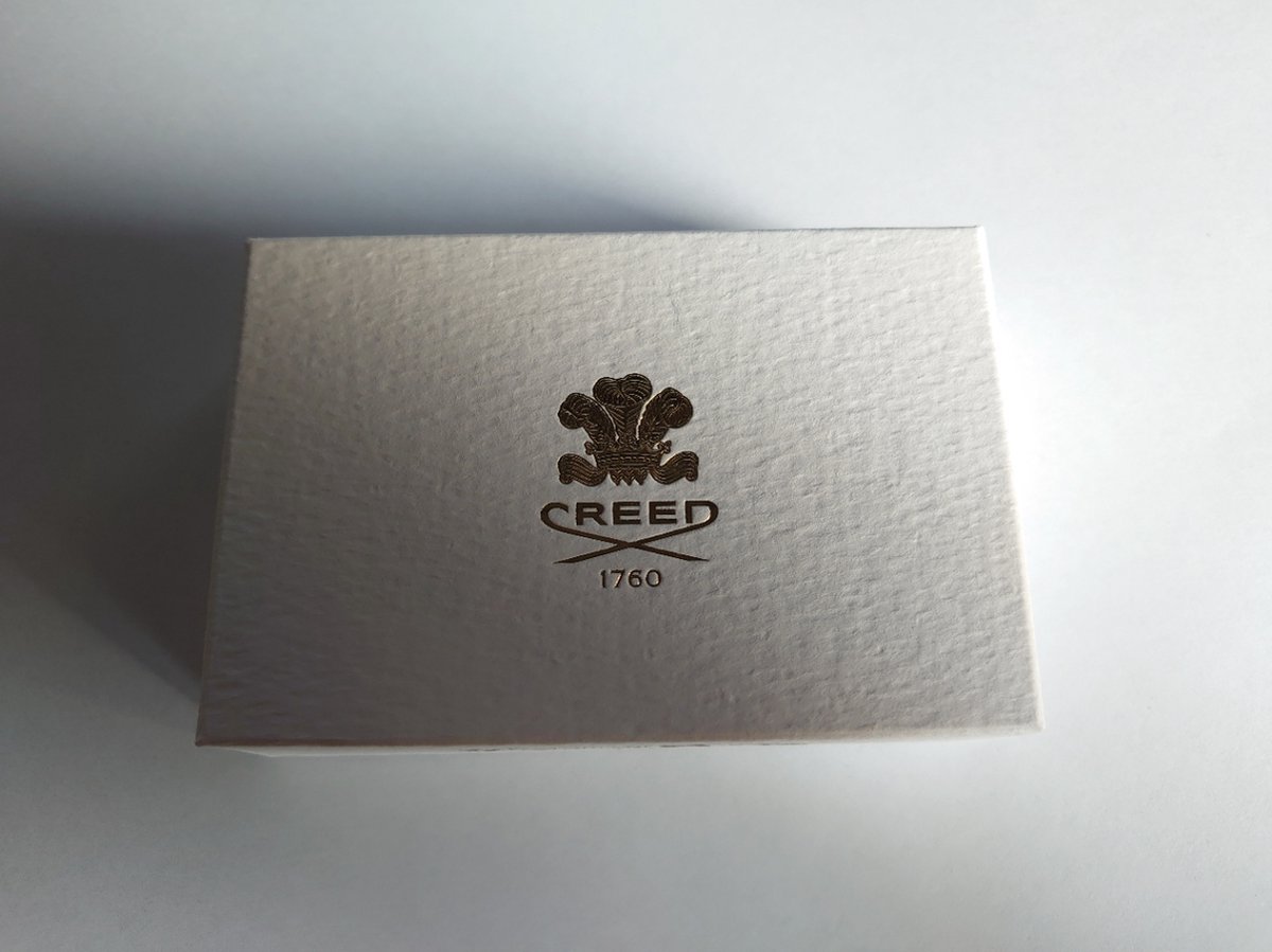 Creed Mini Set met 8 fantastische geuren in wit lederen wallet voor dames