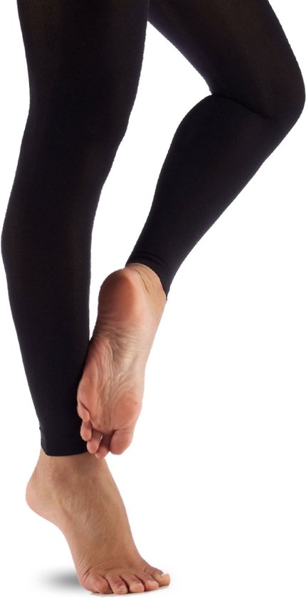 Collants de ballet SANS PIED | Ballet et danse | en noir | Collants de danse | Ballet de danse noirs | Pour dames | Taille S