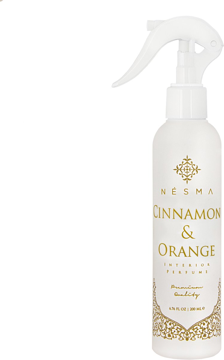 Nèsma Fragrances - Cinnamon & Orange - Huisparfum - Interieurspray - Roomspray - 200 ml