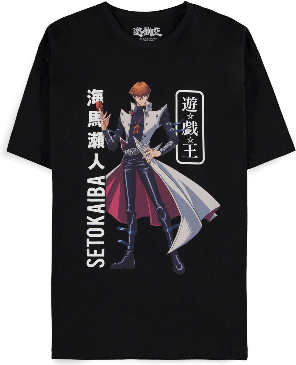 YuGiOh! Seto Kaiba Heren T-shirt XL Zwart bol