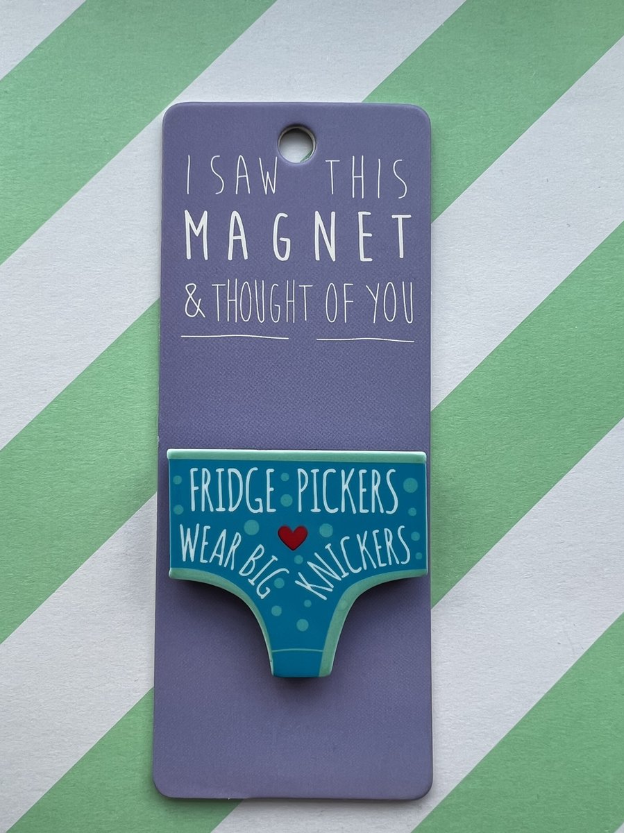 Koelkast magneet - Magnet - Fridge pickers wear big knickers - MA96
