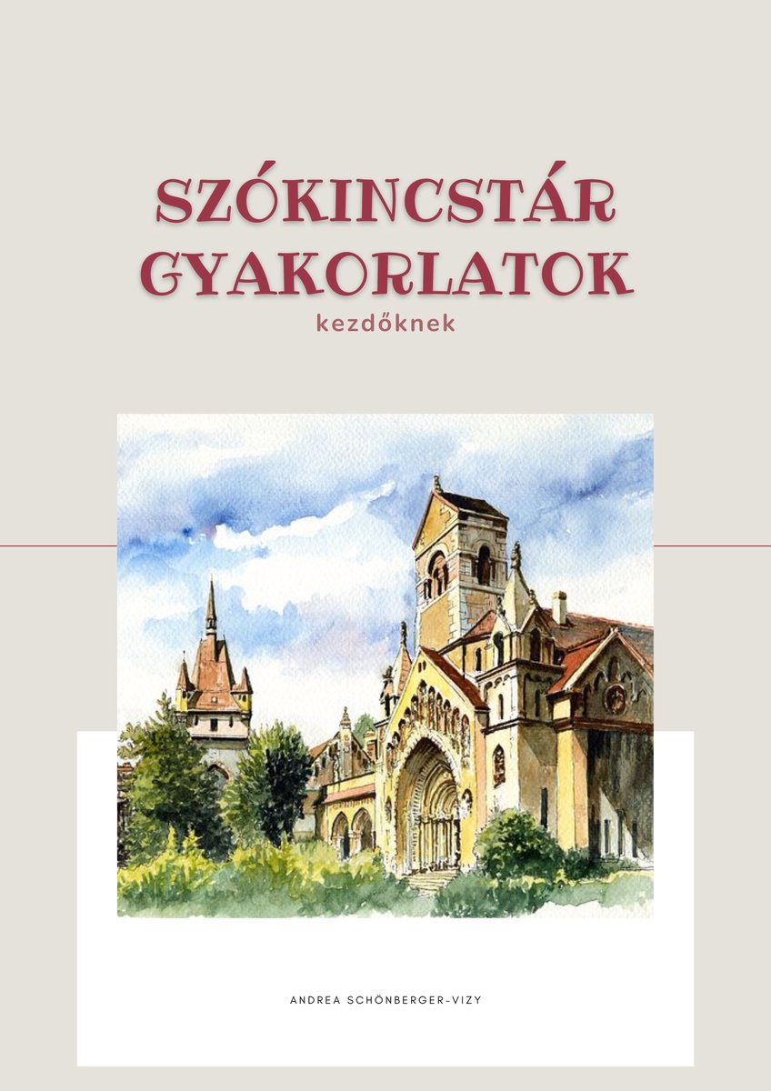 Omslag van Oefenbladen basiswoorden Hongaars - Hongaars leren - Woordenboek met plaatjes