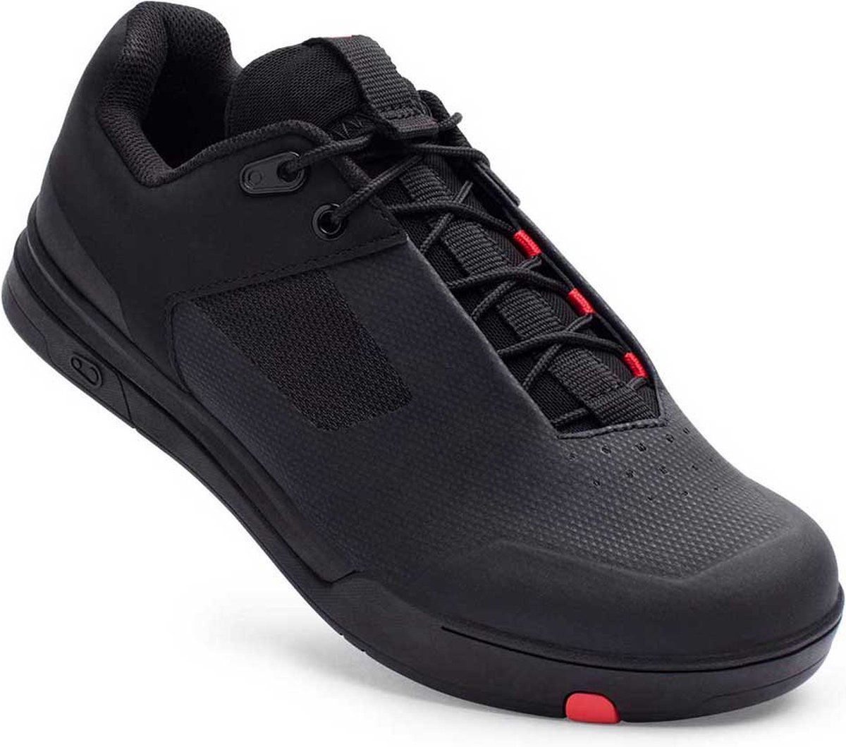 Crankbrothers Mallet Lace Shoes, zwart/rood Schoenmaat US 9,5 | EU 43