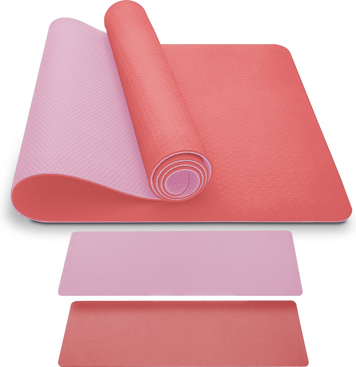 Coazy | Yoga Mat extra dik in 2 kleuren - Yoga Mat anti slip - Fitness mat - Sportmat - Sport