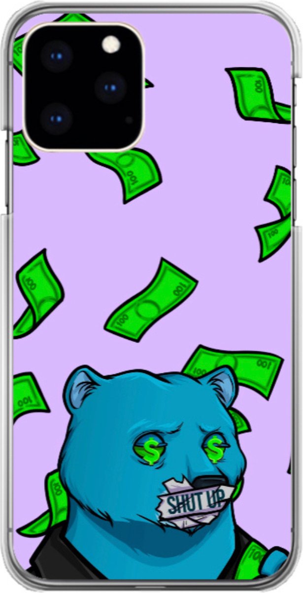 Phonegoat NFT Art iPhone 12 Pro Case Bear x Dollar