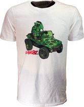 T-shirt Jeep vert Gorillaz - Merchandise officielle