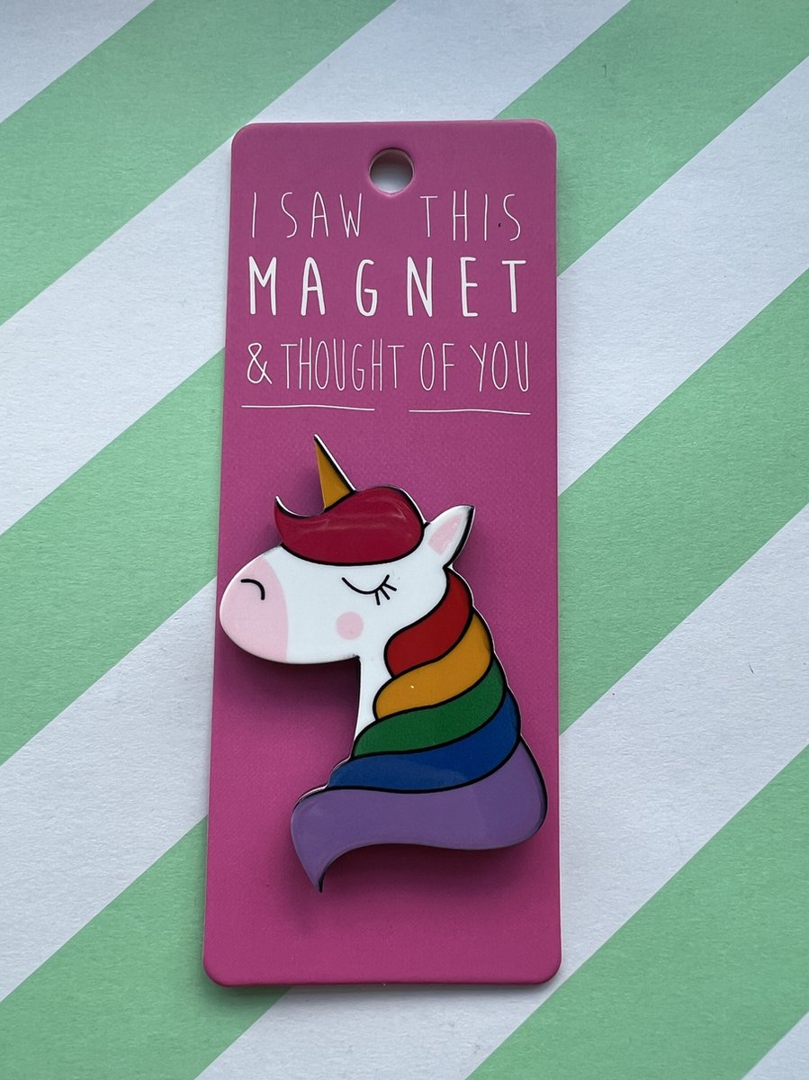 Koelkast magneet - Magnet - Unicorn - MA114