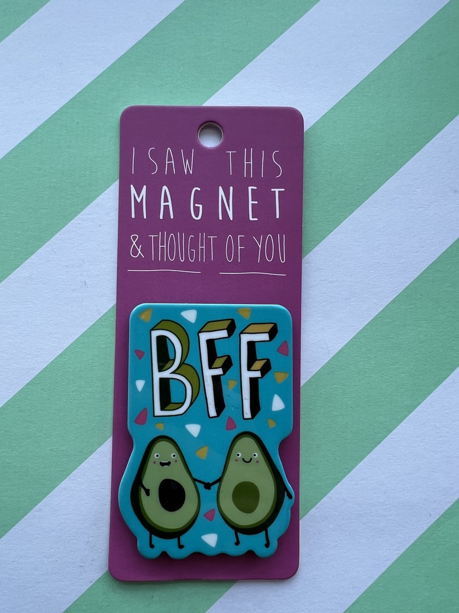 Koelkast magneet - Magnet - BFF avocado - MA110