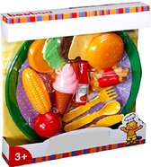Lekkernijenset met Bord - Toy Company - Speel voedsel