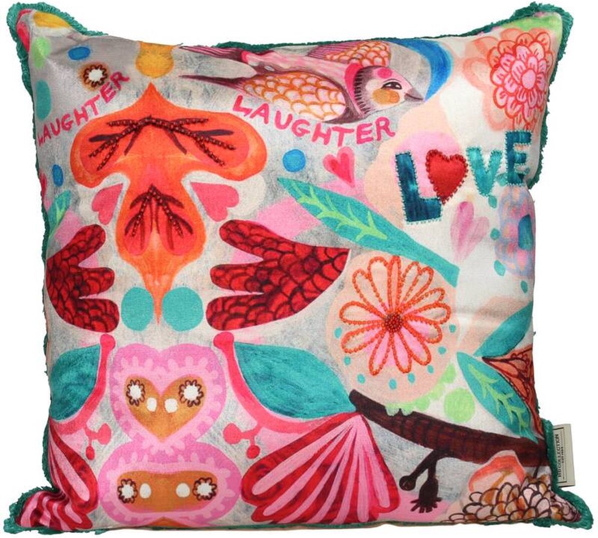Kussen Love Velvet Multi 45x45