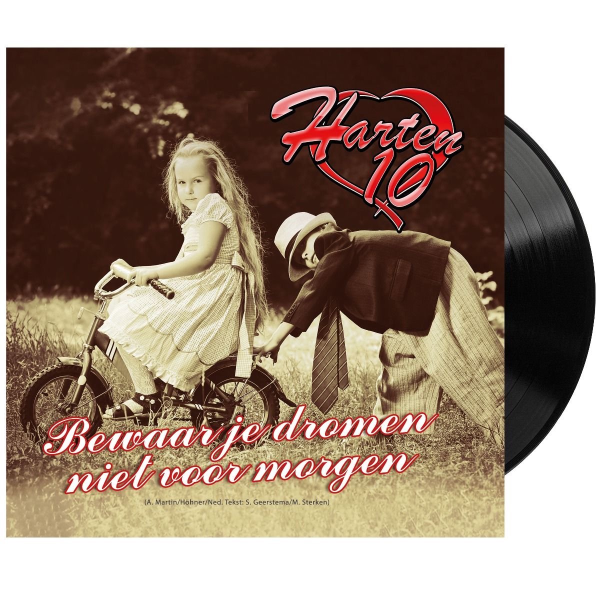 Harten 10 - Bewaar Je Dromen Niet Voor Morgen/Twee Witte Paarden - Vinyl Singel