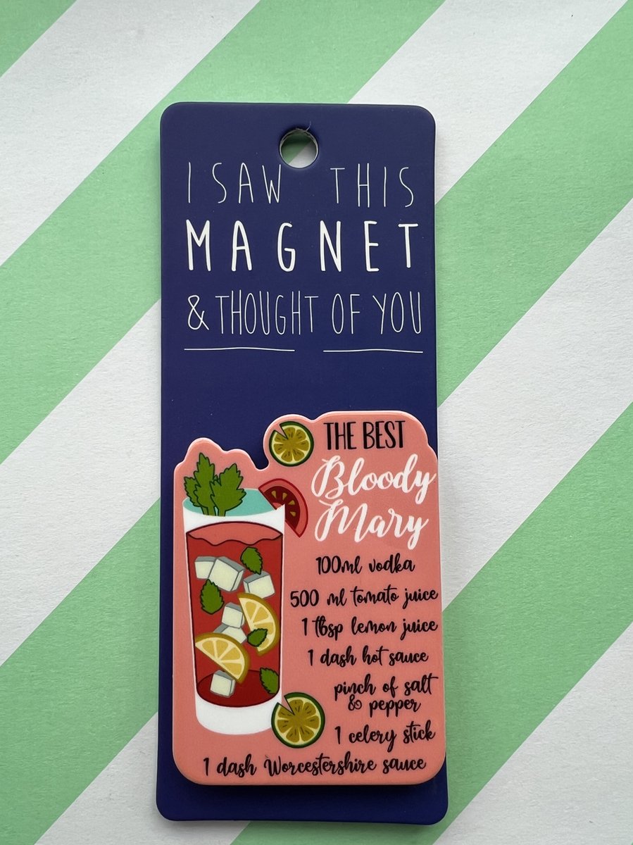 Koelkast magneet - Magnet - Bloody Mary - MA51