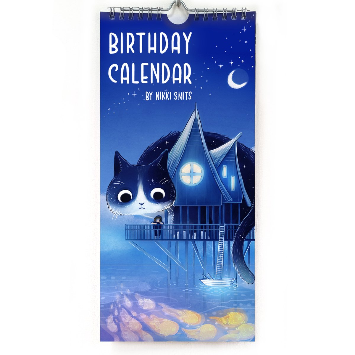 Verjaardagskalender met illustraties van Nikki Smits | Fantasie kunst kalender