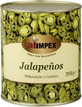 Alimpex Jalapenos Pepers - 3 x 2,90 kg doos