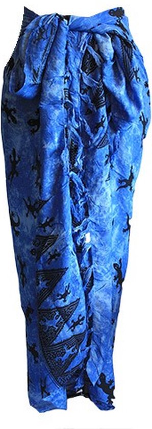 Paréo - Bali Gekko Paréo Blauw - 150x115cm