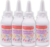 Colle artisanale 400ml 4 pièces - Colle artisanale - Colle - Colle tout usage - Colle - Colle pour enfants - Artisanat - Colle artisanale pas chère -