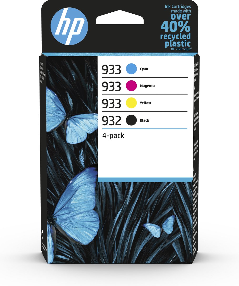 HP 932 + 933 - Inktcartridge kleur & zwart
