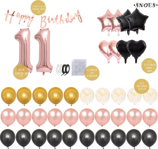 Heliumballon Happy New Year - 30 cm - Zorg voor Party online