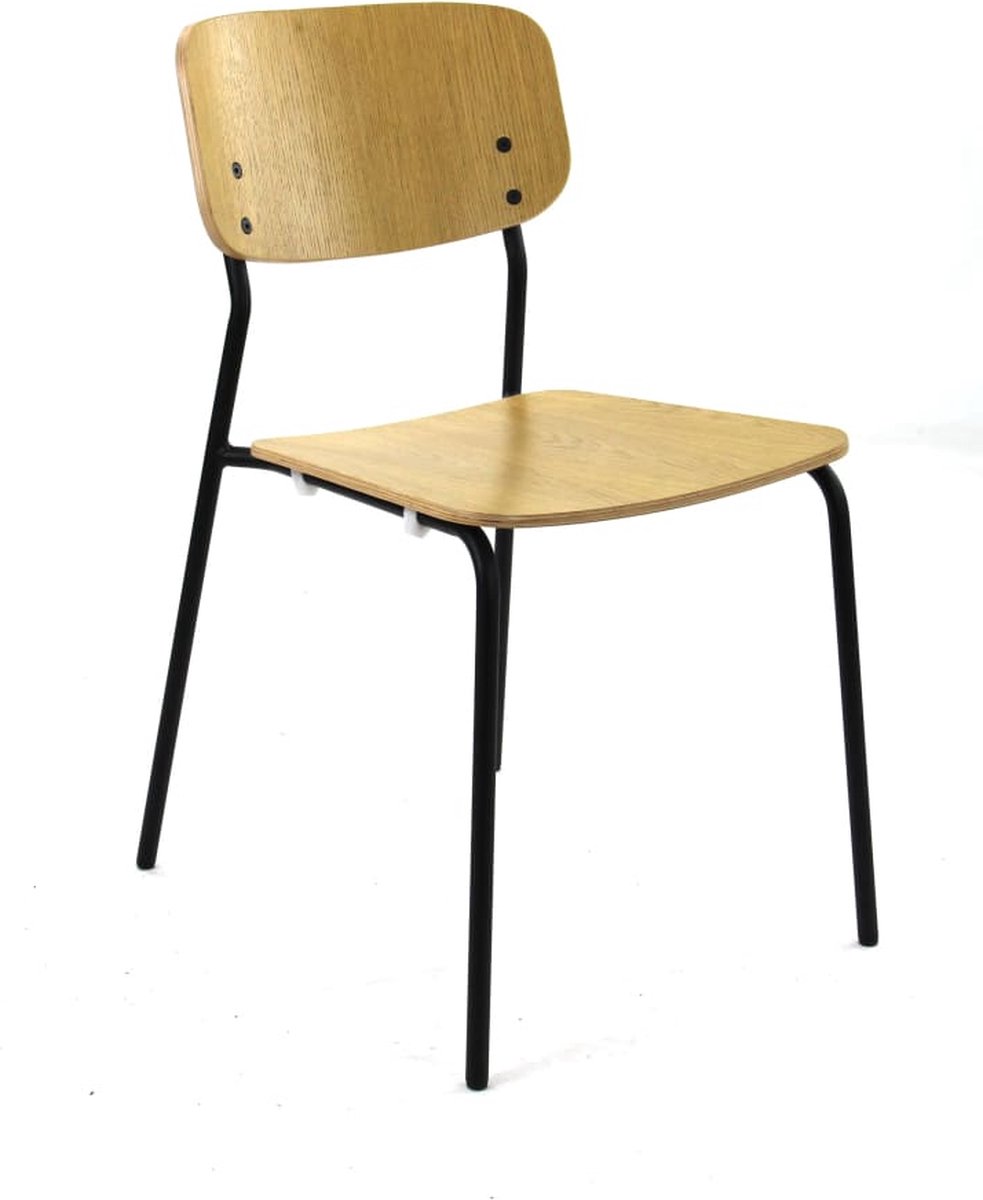Workliving Bianca Eetkamerstoel - Houten Design Licht Eiken