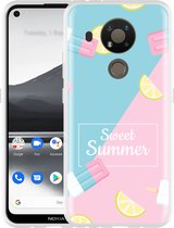 Nokia 3.4 Hoesje Sweet Summer - Designed by Cazy