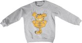 Garfield Sweater/trui kids -Kids tm 12 jaar- Hanging On Grijs