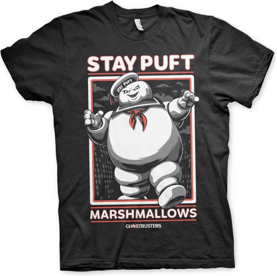 T-Shirt Ghostbusters Marshmallow Man Neuf Médium