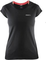 Craft - Joy - Sportshirt - Dames - Zwart - Maat XS