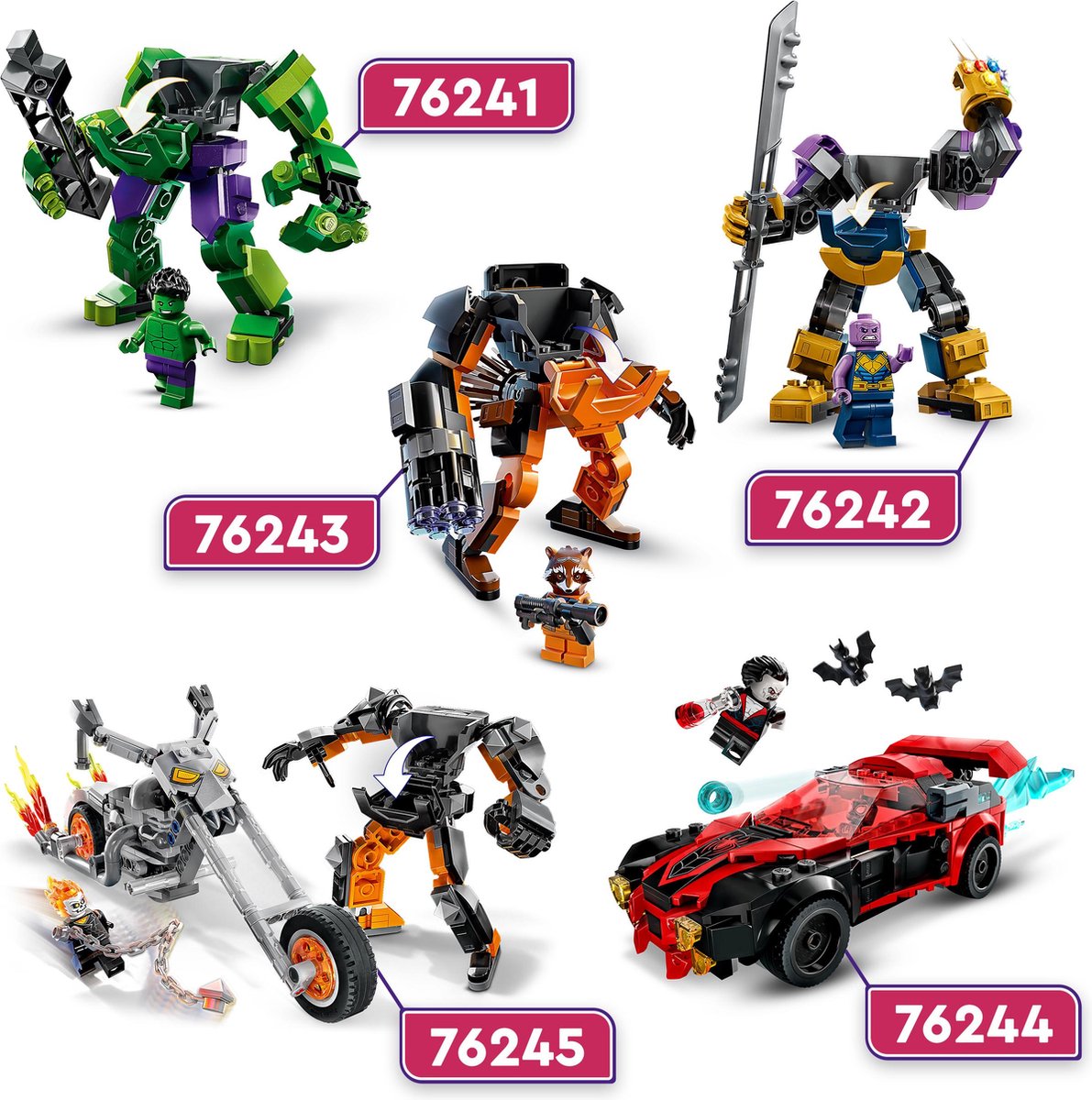 LEGO Marvel Avengers Marvel Thanos mechapantser - 76242 — afbeelding 19