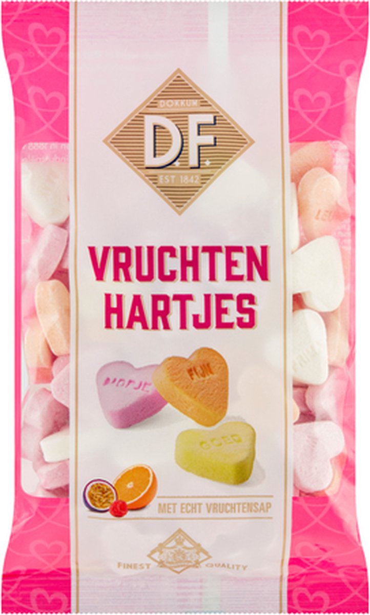 D.F. | Vruchtenhartjes | 12 x 200 gram