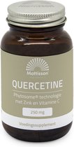 Mattisson - Quercetine 250mg met Zink en Vitamine C - Phytosome Techniek - Voedingssupplement - 60 capsules