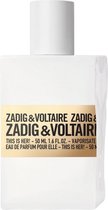 Zadig & Voltaire This Is Her! Edition Initiale 50 ml Eau de Parfum - Damesparfum
