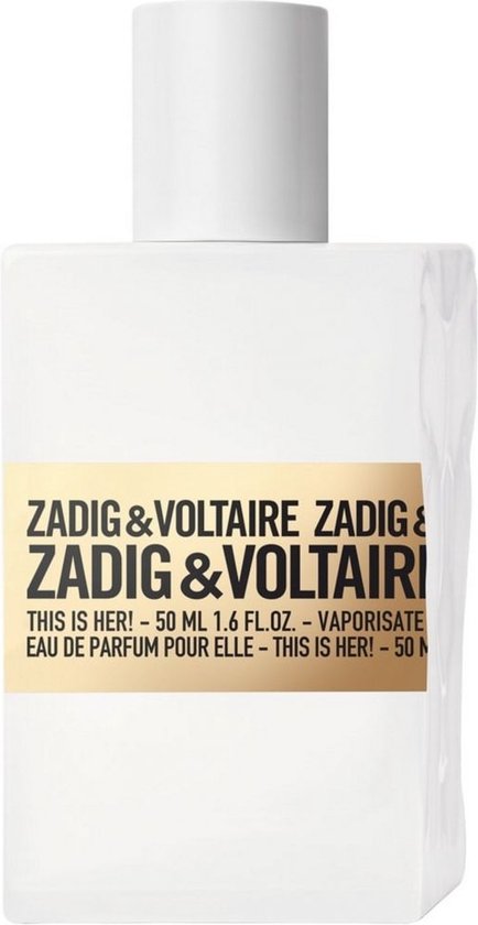 Zadig & Voltaire This Is Her! Edition Initiale 50 ml Eau de Parfum ...
