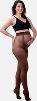 MAMSY Comfortabele Sheer Zwangerschapspanty 20den Bruin S