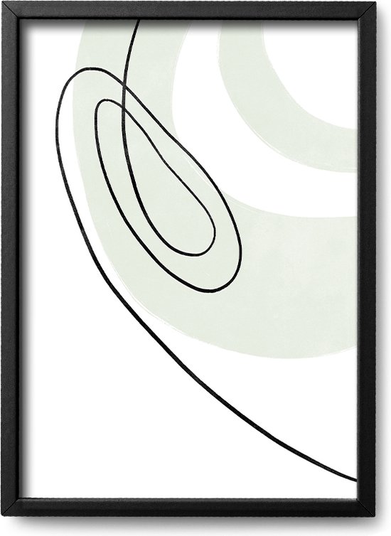 Abstracte poster Gasoline - A4 - 21 x 30 cm - Exclusief lijst  - Kunst - Hoogwaardige abstracte poster - Illustratie - ArtStract - Abstracte kunst Online - Abstracte posters